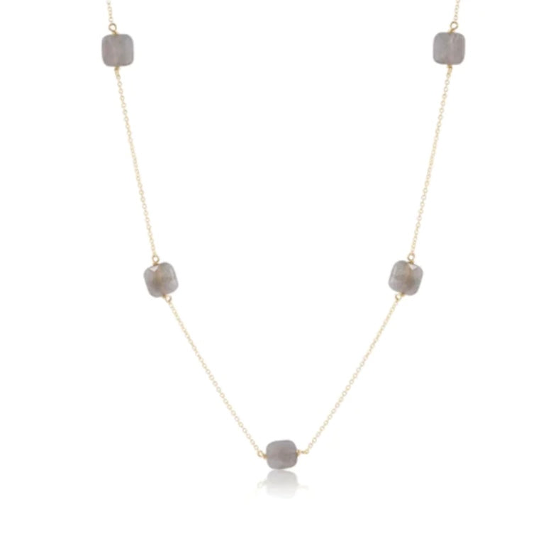 Enewton 15” Choker Admire Simplicity Chain Gold- Labradorite