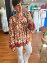 Load image into Gallery viewer, Boho Floral Top