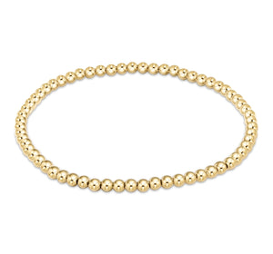 Enewton Classic Gold 3mm Bead Bracelet