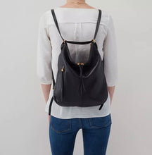Load image into Gallery viewer, Hobo Merrin Convertible Backpack- Black