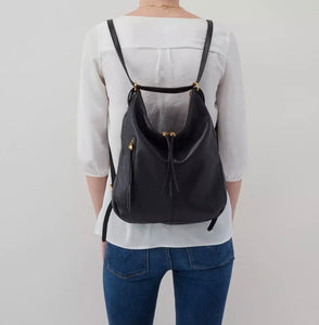 Hobo Merrin Convertible Backpack- Black