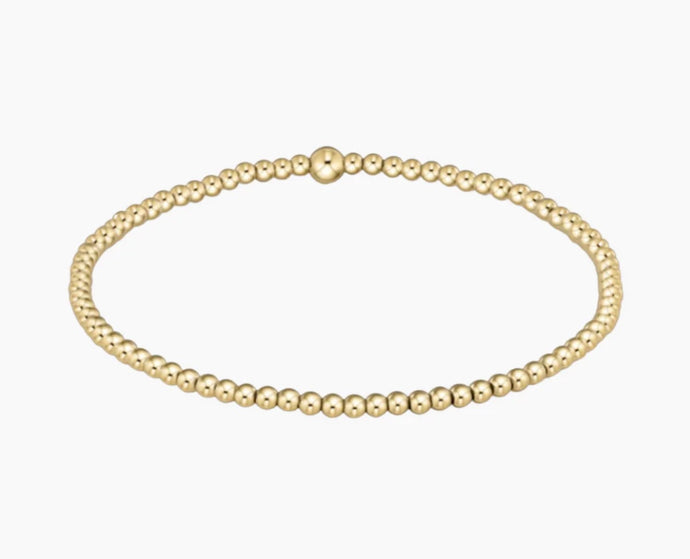 Enewton Extends- Classic Gold 2mm Bead Bracelet