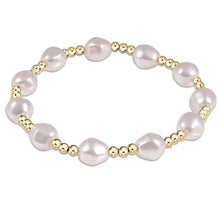 Load image into Gallery viewer, Enewton Admire Gold 3mm Bead Bracelet- Pearl