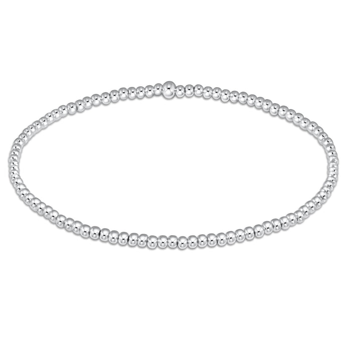 Enewton Classic Sterling Silver 2mm Bead Bracelet