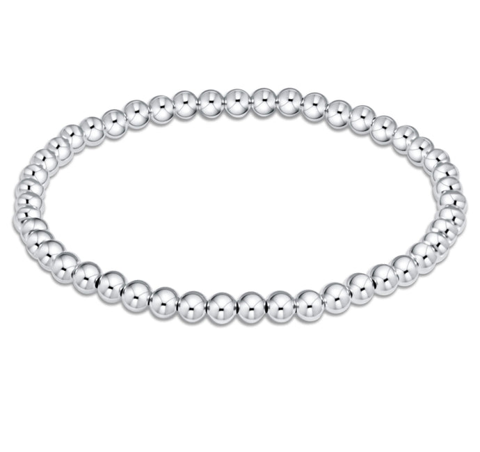 Enewton Classic Sterling Silver 4mm Bead Bracelet