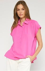 Bubble Gum Pink Top