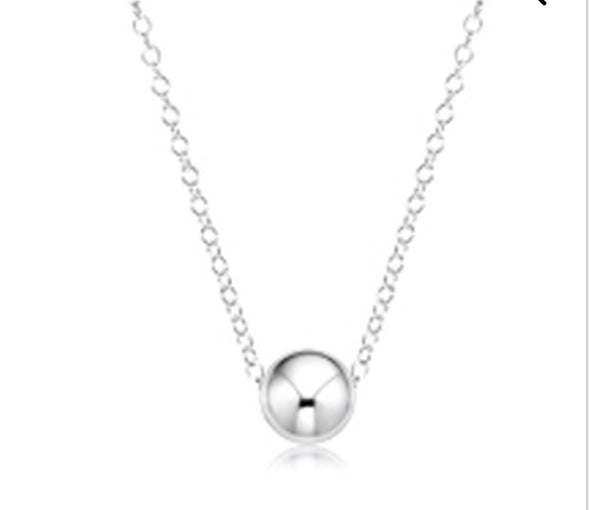 Enewton 16” Necklace Sterling Silver 8mm Bead