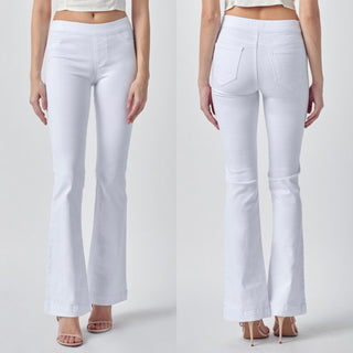 Cello White Flare 33” Inseam