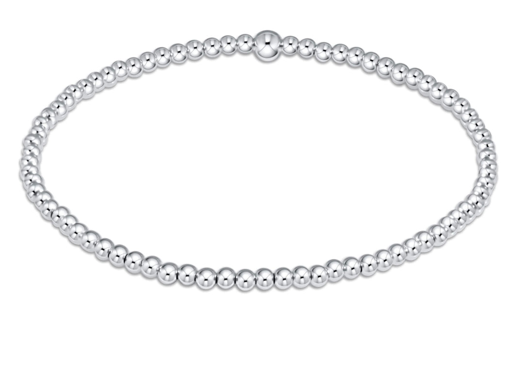 Enewton Classic Sterling Silver 2.5mm Bead Bracelet