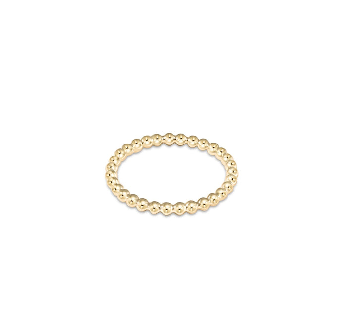 Enewton Classic Gold 2mm Bead Ring (multiple sizes)