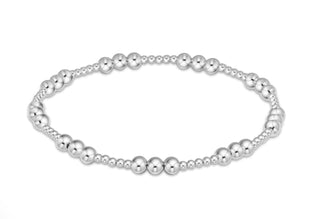 Enewton Classic Joy Pattern 4mm Sterling Silver Bead Bracelet